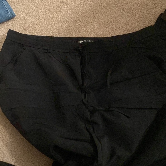 Zara black flare pants - Picture 2 of 4